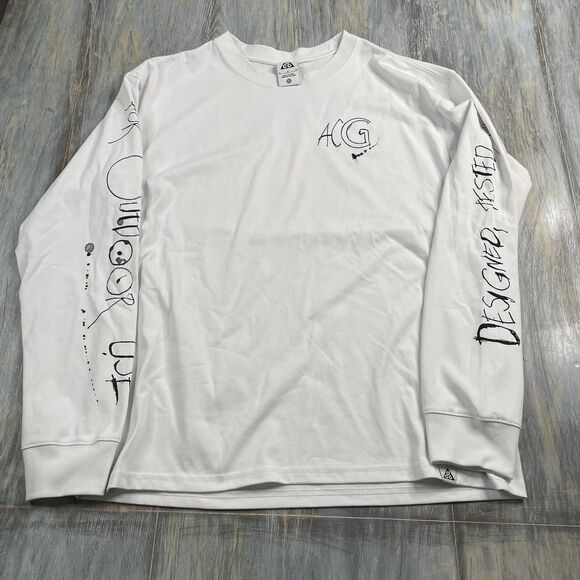Nike ACG Ralph Steadman Long Sleeve Shirt - Picture 1 of 4